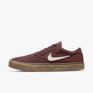 Women's Nike SB Chron 2 Skate Shoes Light Brown | NK598DBM