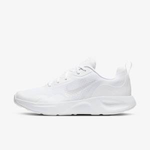 Women's Nike Wearallday Trainers White | NK618FBL